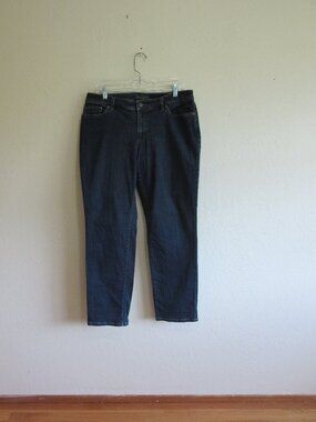 LRL Lauren Jeans Co. Ralph Lauren Blue 16W Modern Straight Curvy Denim Jeans